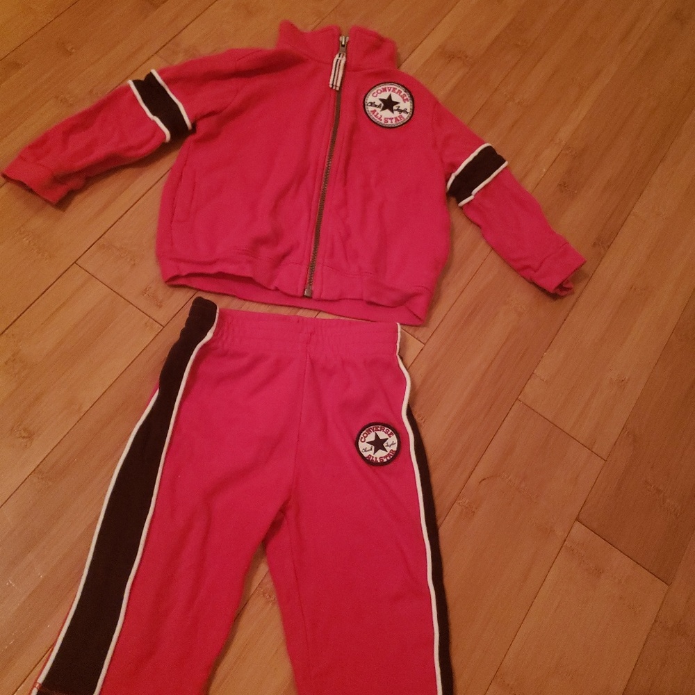 Boys Preowned Converse Tracksuit